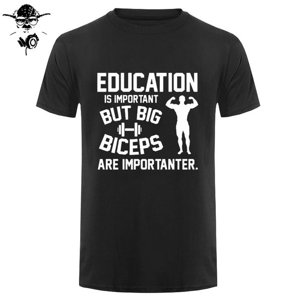 образование важно mens t shirt funny gym бодибилдинг фитнес тренинг topcool повседневный гордость тенниска мужчин унисекс новая мода
образование важно mens t shirt funny gym бодибилдинг фитнес тренинг topcool повседневный гордость тенниска мужчин унисекс новая мода