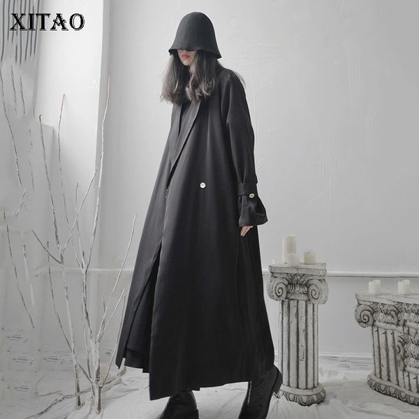 xitao bandage black trench women fashion full sleeve elegant single breast goddess fan casual style loose pocket coat zll4898, Tan;black
xitao bandage black trench women fashion full sleeve elegant single breast goddess fan casual style loose pocket coat zll4898, Tan;black