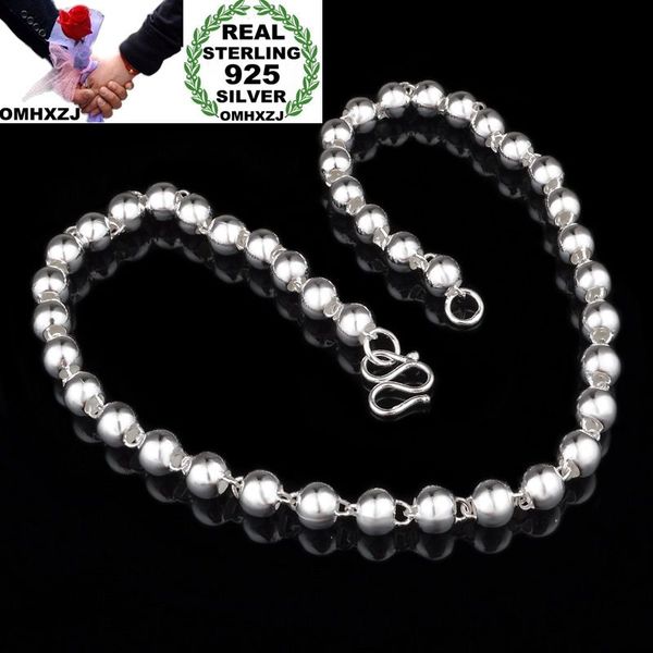 chains omhxzj wholesale personality fashion woman girl party gift silver round beads chain 925 sterling necklace nc48
chains omhxzj wholesale personality fashion woman girl party gift silver round beads chain 925 sterling necklace nc48