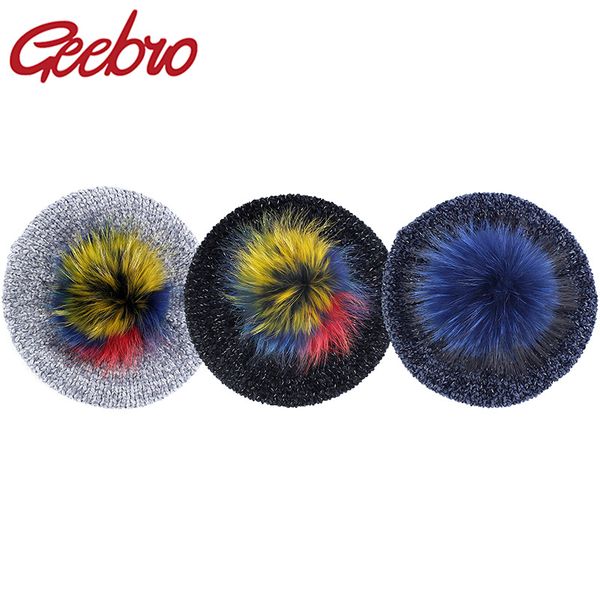 geebro women winter chenille material berets beanies with 15 cm raccoon fur ball pompom new fashion lady warm knitted skully hat, Blue;gray
geebro women winter chenille material berets beanies with 15 cm raccoon fur ball pompom new fashion lady warm knitted skully hat, Blue;gray