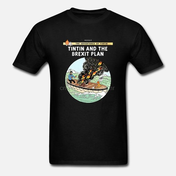 men ladies t shirt funny spoof politics tintin and the brexit plan uk eu sinkcartoon t shirt men new fashion tshirt
men ladies t shirt funny spoof politics tintin and the brexit plan uk eu sinkcartoon t shirt men new fashion tshirt