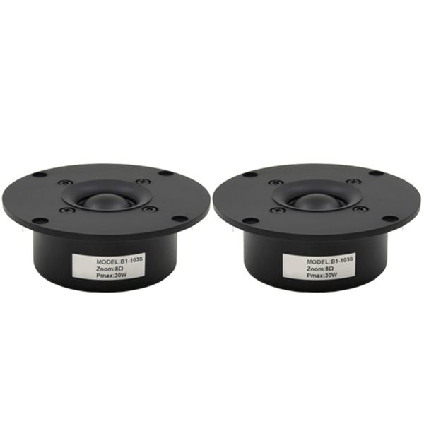 hifi 4 inch tweeter speaker unit black silk membrane 8 ohm 30w plastic 103mm treble loudspeaker b1-103s
hifi 4 inch tweeter speaker unit black silk membrane 8 ohm 30w plastic 103mm treble loudspeaker b1-103s