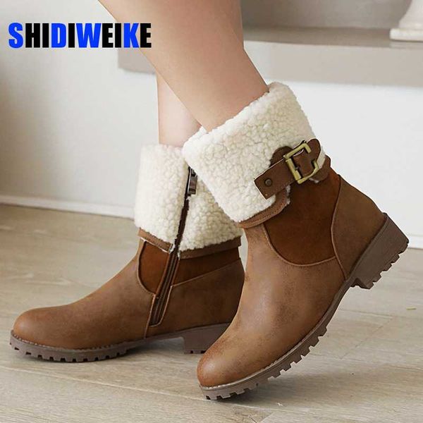 boots women winter fur warm snow ladies wool booties ankle boot comfortable shoes plus size 34-43 casual mid, Black
boots women winter fur warm snow ladies wool booties ankle boot comfortable shoes plus size 34-43 casual mid, Black