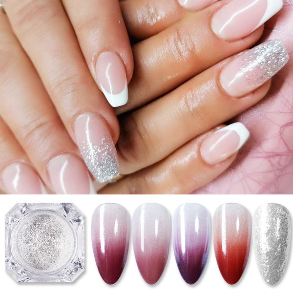 nail glitter 1 box silver art sequins sparkly shinning powder dust polish chrome holographics pigment diy decoration, Silver;gold
nail glitter 1 box silver art sequins sparkly shinning powder dust polish chrome holographics pigment diy decoration, Silver;gold