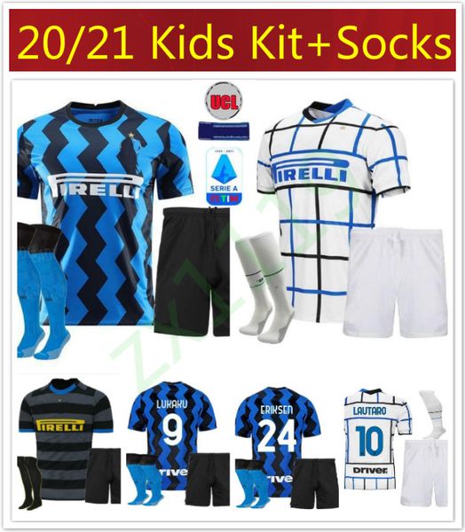 20 21 inter soccer jersey kids kit + socks milan 2020 2021 lukaku lautaro alexis eriksen skriniar football shirts set uniforms, Black;yellow
20 21 inter soccer jersey kids kit + socks milan 2020 2021 lukaku lautaro alexis eriksen skriniar football shirts set uniforms, Black;yellow