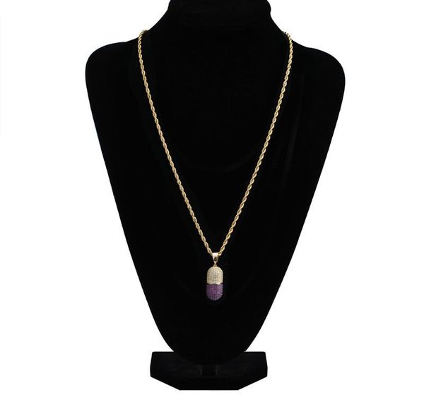 necklace hip hop jewelry inlaid zircon two-color detachable pill iced out chain vintage cacique pendant necklace jewelry002, Silver
necklace hip hop jewelry inlaid zircon two-color detachable pill iced out chain vintage cacique pendant necklace jewelry002, Silver