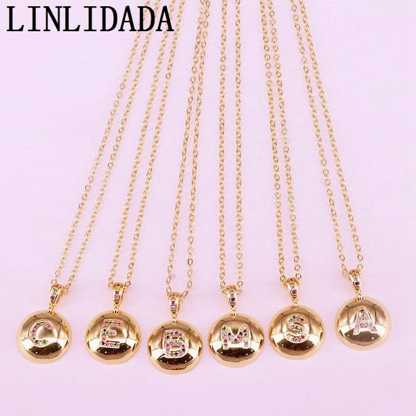 12pcs trendy golden metal micro paved cz letter alphabet charm pendant necklaces for women girl jewelry, Silver
12pcs trendy golden metal micro paved cz letter alphabet charm pendant necklaces for women girl jewelry, Silver