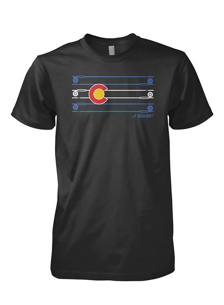 2019 new summer slim tee shirt men's colorado flag rod and reel on black fashion t-shirt
2019 new summer slim tee shirt men's colorado flag rod and reel on black fashion t-shirt