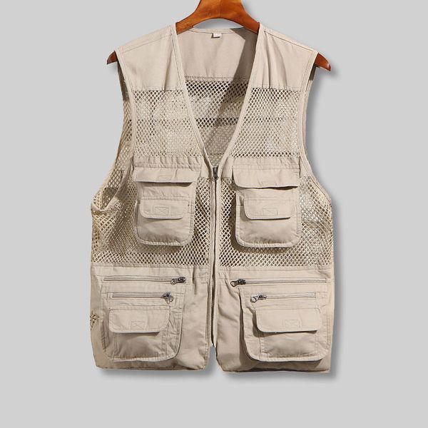 men's vests casual man vest mens summer mesh multi shoulder sleeveless jacket thin unloading biker, Black;white
men's vests casual man vest mens summer mesh multi shoulder sleeveless jacket thin unloading biker, Black;white
