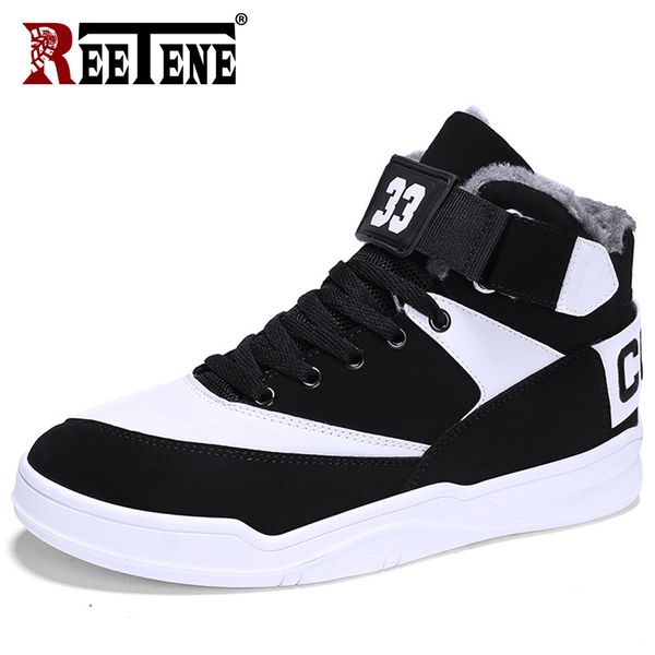 reetene winter warm men snow boots high fur men's boots fashion velvet men casual men's shoes plush size 39-48, Black
reetene winter warm men snow boots high fur men's boots fashion velvet men casual men's shoes plush size 39-48, Black