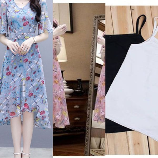 korean style summer temperament chiffon skirtlong skirt chiffon skirtskirt slimming slim 2020 women's new floral mid-length dress popul, Black;gray
korean style summer temperament chiffon skirtlong skirt chiffon skirtskirt slimming slim 2020 women's new floral mid-length dress popul, Black;gray