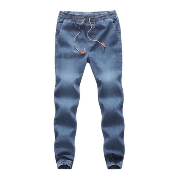 men's casual pants men's casual autumn denim cotton elastic draw string work trousers jeans pants w621, Blue
men's casual pants men's casual autumn denim cotton elastic draw string work trousers jeans pants w621, Blue
