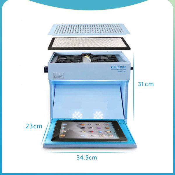 miniature cleaner dust room work table lcd screen repair machine cleaning room purification station for mobile phone lcd
miniature cleaner dust room work table lcd screen repair machine cleaning room purification station for mobile phone lcd