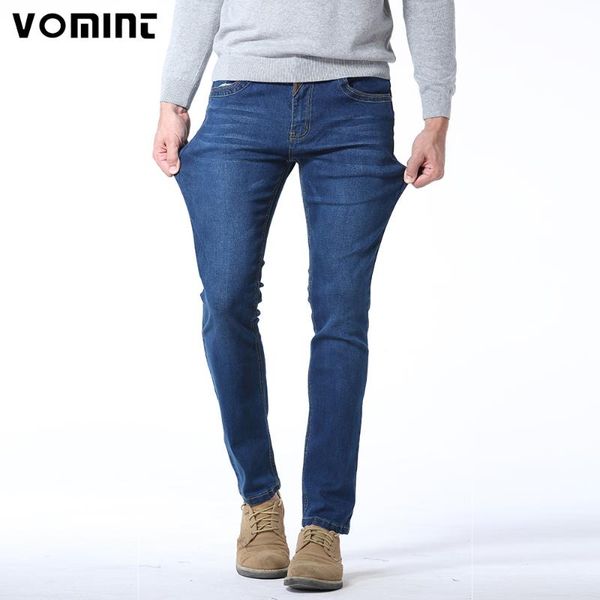 vomint 2020 brand new men fashion jeans spliced leather stitching casual jeans high elasticity long trousers male pants, Blue
vomint 2020 brand new men fashion jeans spliced leather stitching casual jeans high elasticity long trousers male pants, Blue