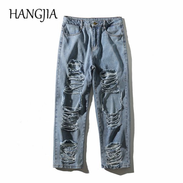 hip hop beggar destroyed jeans men streetwear blue distressed ripped jean for women wash hole demin pants male 2020
hip hop beggar destroyed jeans men streetwear blue distressed ripped jean for women wash hole demin pants male 2020