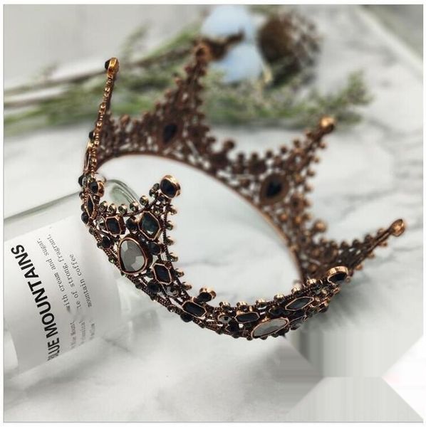 multi-diamond crown cake ornaments baroque decoration bride headdress headdress jewelry headdressaccessories black alloy round crown accesso
multi-diamond crown cake ornaments baroque decoration bride headdress headdress jewelry headdressaccessories black alloy round crown accesso