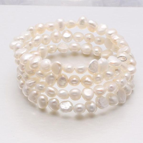 natural pearl bracelet fashion four spiral design bracelet for women charm party jewelry gifts size 57cm, Golden;silver
natural pearl bracelet fashion four spiral design bracelet for women charm party jewelry gifts size 57cm, Golden;silver
