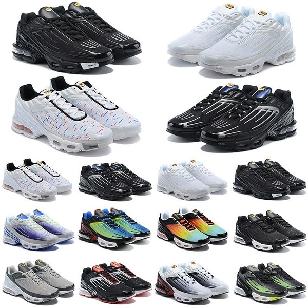 2020 tn plus 3 running shoes mens trainers triple black white neon hyper violet parachute mens sports sneakers ing, White;red
2020 tn plus 3 running shoes mens trainers triple black white neon hyper violet parachute mens sports sneakers ing, White;red