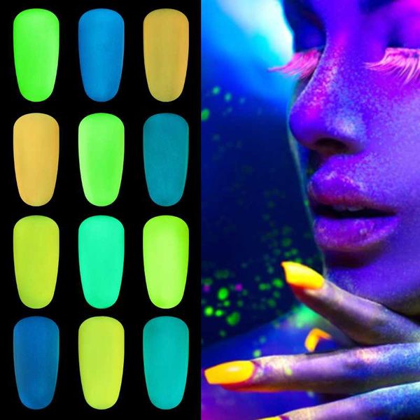 belen 1g night glow in dark nail gel fluorescent luminous 12 colors glitter pigment 3d powder decoration nail polish lacquer, Silver;gold
belen 1g night glow in dark nail gel fluorescent luminous 12 colors glitter pigment 3d powder decoration nail polish lacquer, Silver;gold