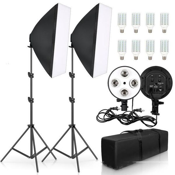 consumer electronics pgraphy 50x70cm four lamp softbox kit continuous lighting system soft box accessories p studio equipment
consumer electronics pgraphy 50x70cm four lamp softbox kit continuous lighting system soft box accessories p studio equipment
