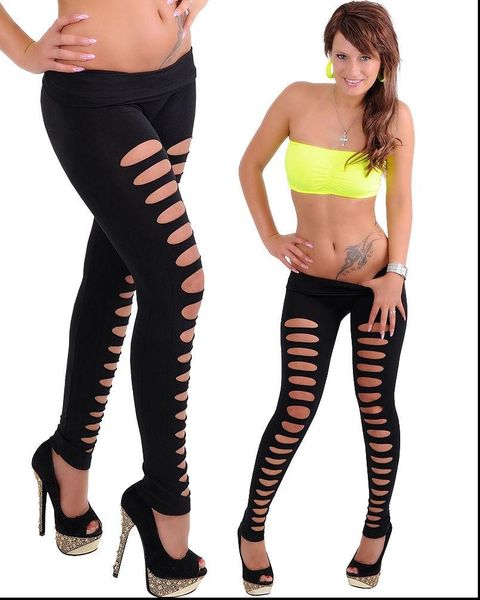 fashion women girls candy color leggings stretchy skinny slim hole ripped leggings pants, Black
fashion women girls candy color leggings stretchy skinny slim hole ripped leggings pants, Black