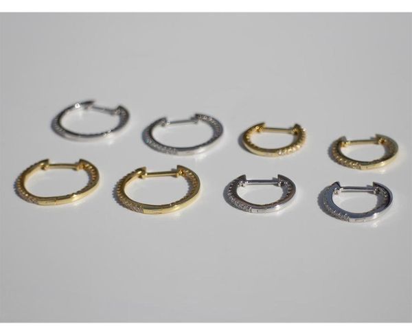 925 sterling silver earring fashion white zircon round ear ring temperamen wild simple trend female girl ear jewelry, Golden;silver
925 sterling silver earring fashion white zircon round ear ring temperamen wild simple trend female girl ear jewelry, Golden;silver