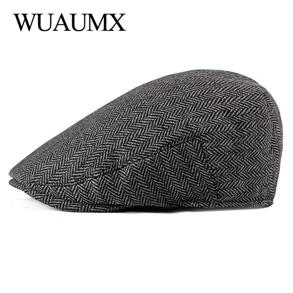 wuaumx spring autumn tweed berets hats men women newsboy caps golf driving visors cabbie herringbone flat caps duckbill ivy cap, Blue;gray
wuaumx spring autumn tweed berets hats men women newsboy caps golf driving visors cabbie herringbone flat caps duckbill ivy cap, Blue;gray