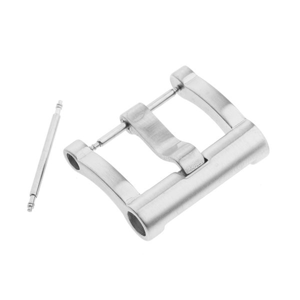 chic brushed stainless steel pin buckle replacement with spring bar for watch strap band 20mm, Black;brown
chic brushed stainless steel pin buckle replacement with spring bar for watch strap band 20mm, Black;brown