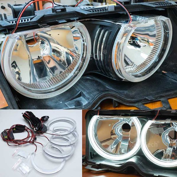 hochitech ультра яркого белого кристалла dtm стиль led angel eyes kits halo кольцо light 131mm * 4 для e36 e38 e39 e46
hochitech ультра яркого белого кристалла dtm стиль led angel eyes kits halo кольцо light 131mm * 4 для e36 e38 e39 e46