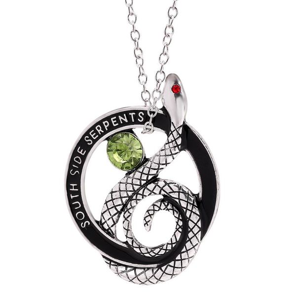 pendant necklaces riverdale snake necklace women movie jewelry accessories south side serpents zinc alloy crystal bijoux femme, Silver
pendant necklaces riverdale snake necklace women movie jewelry accessories south side serpents zinc alloy crystal bijoux femme, Silver