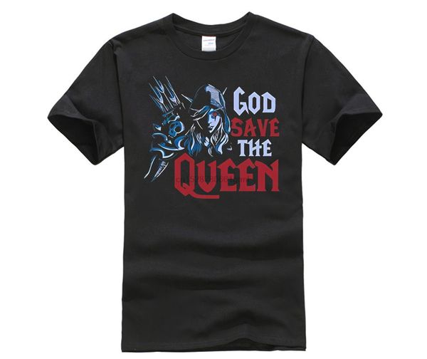 fashion t shirt 100% cotton world of sylvanas windrunner god save the queen casual o-neck loose summer t shirt for men
fashion t shirt 100% cotton world of sylvanas windrunner god save the queen casual o-neck loose summer t shirt for men