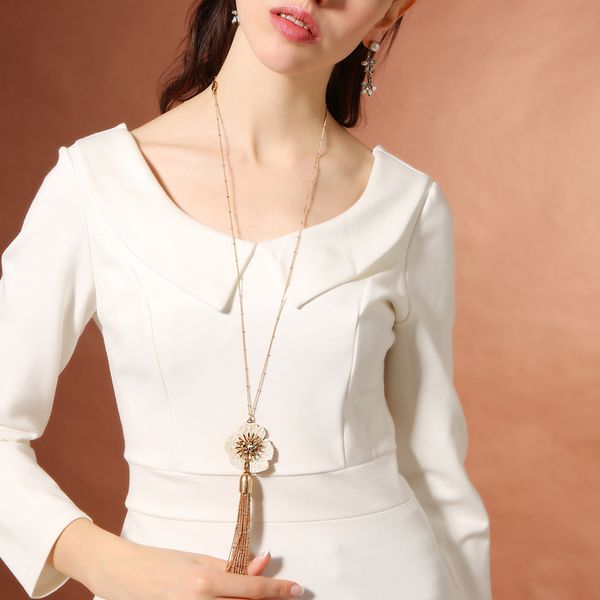 ethnic big white/red flower cotton thread tassel necklace for women classical handmade jewelry accessory wholesale jewelry, Silver
ethnic big white/red flower cotton thread tassel necklace for women classical handmade jewelry accessory wholesale jewelry, Silver