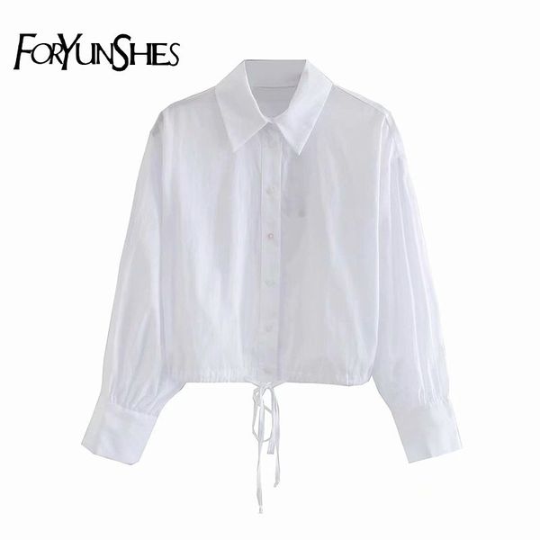 autumn women's blouse fashion ins blogger bow pleated loose casual shirts 2020 short femme long sleeve shirt, White
autumn women's blouse fashion ins blogger bow pleated loose casual shirts 2020 short femme long sleeve shirt, White