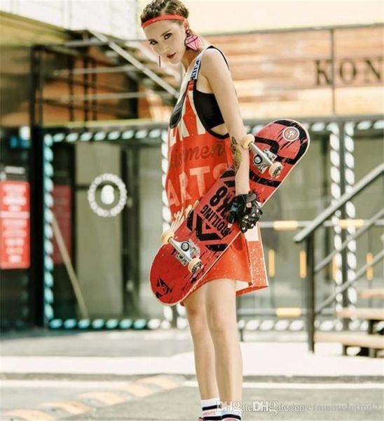 sleeveless female clothing street hip hop style casual clothing women summer plus size dresses backless letter print strapless, Black;gray
sleeveless female clothing street hip hop style casual clothing women summer plus size dresses backless letter print strapless, Black;gray