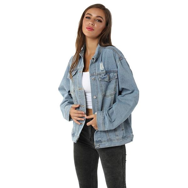 2020 blue jeans jacket loose short port-style jacket bechaqueta mujer coats and jackets women streetwear plus size#15, Black;brown
2020 blue jeans jacket loose short port-style jacket bechaqueta mujer coats and jackets women streetwear plus size#15, Black;brown