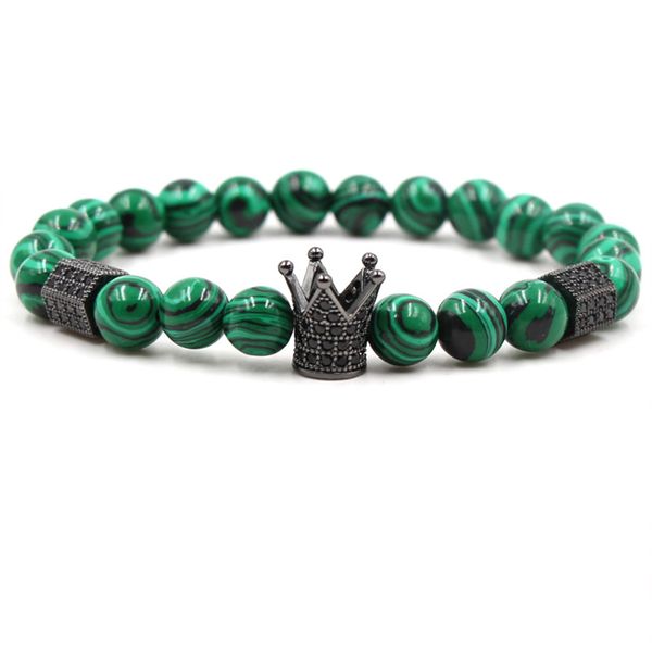 8mm trendy 7 styles stone beads bracelet pave cz black crown handmade bracelets bangle for women and men charm diy jewelry gifts
8mm trendy 7 styles stone beads bracelet pave cz black crown handmade bracelets bangle for women and men charm diy jewelry gifts