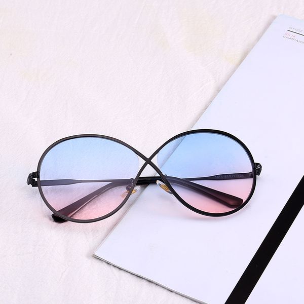sunglasses fashion clear lens metal frame brand design retro woman gradient sun glasses uv400, White;black
sunglasses fashion clear lens metal frame brand design retro woman gradient sun glasses uv400, White;black