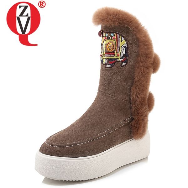 zvq winter new fashion snow boots outside comfortable high heels platform embroider zip women shoes drop shipping size 34-39, Black
zvq winter new fashion snow boots outside comfortable high heels platform embroider zip women shoes drop shipping size 34-39, Black