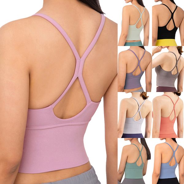 gym clothing backless bralette active bra for women seamless padded lingerie long brassiere sports fitness yoga, White;black
gym clothing backless bralette active bra for women seamless padded lingerie long brassiere sports fitness yoga, White;black