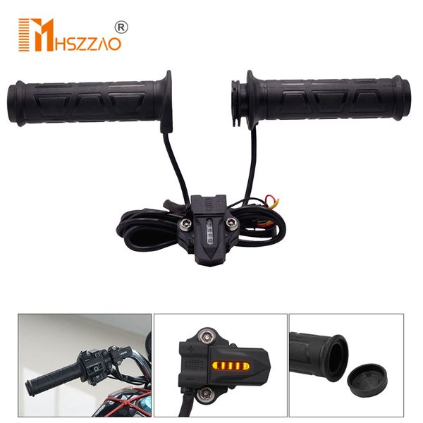 12v motorcycle modified port sealing dual-use winter warmth electric handle adjustable temperature five-speed switch grip
12v motorcycle modified port sealing dual-use winter warmth electric handle adjustable temperature five-speed switch grip