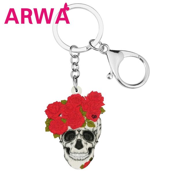 keychains arwa acrylic halloween flower skull long aesthetic keyring jewelry for women girls charm festival gift bag decoration, Silver
keychains arwa acrylic halloween flower skull long aesthetic keyring jewelry for women girls charm festival gift bag decoration, Silver