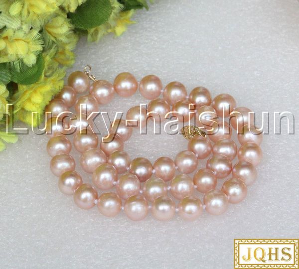 chains jqhs + natural 18" 10mm round pink purple string freshwater pearls necklace 14kt clasp j12500, Silver
chains jqhs + natural 18" 10mm round pink purple string freshwater pearls necklace 14kt clasp j12500, Silver