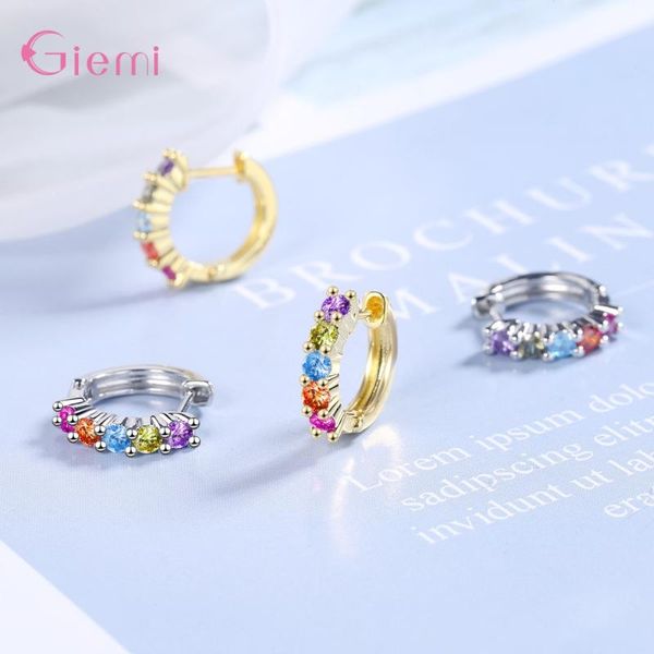 new popular women luxury colorful cubic zirconia hoop earrings 925 sterling silver shiny crystal earrings jewelry for birthday, Golden;silver
new popular women luxury colorful cubic zirconia hoop earrings 925 sterling silver shiny crystal earrings jewelry for birthday, Golden;silver