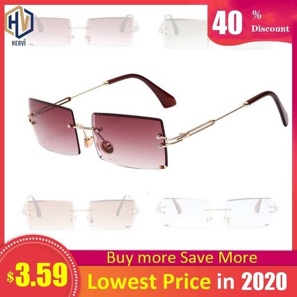 sunglasses women retro small rectangle rimless square sun glasses 2020 summer style female green blue xlyk, White;black
sunglasses women retro small rectangle rimless square sun glasses 2020 summer style female green blue xlyk, White;black