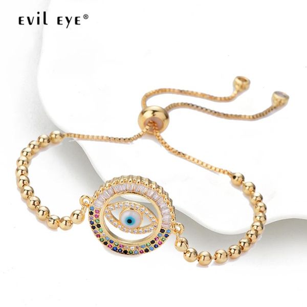 charm bracelets evil eye colorful zircon bracelet rose gold silver color turkish adjustable jewelry for women female le484, Golden;silver
charm bracelets evil eye colorful zircon bracelet rose gold silver color turkish adjustable jewelry for women female le484, Golden;silver