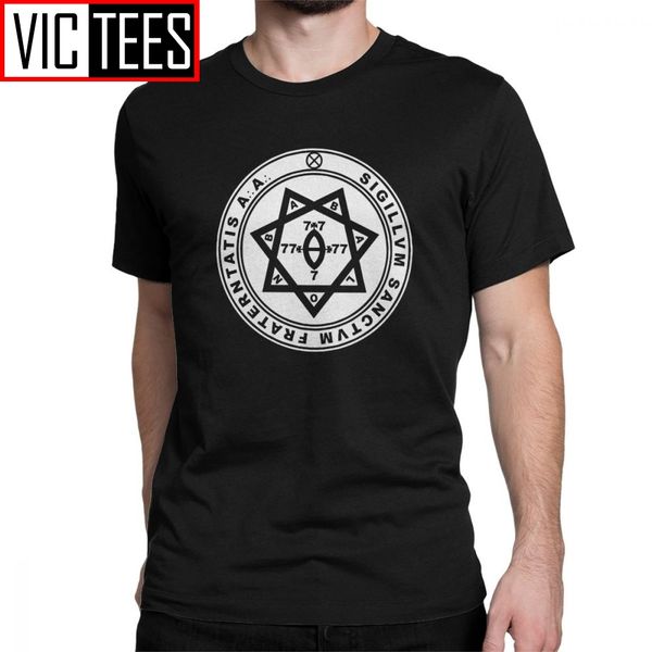 aleister crowley seal occult thelema men's t shirts magic solomon magical occult magick demon evil tee shirt short sleeve
aleister crowley seal occult thelema men's t shirts magic solomon magical occult magick demon evil tee shirt short sleeve