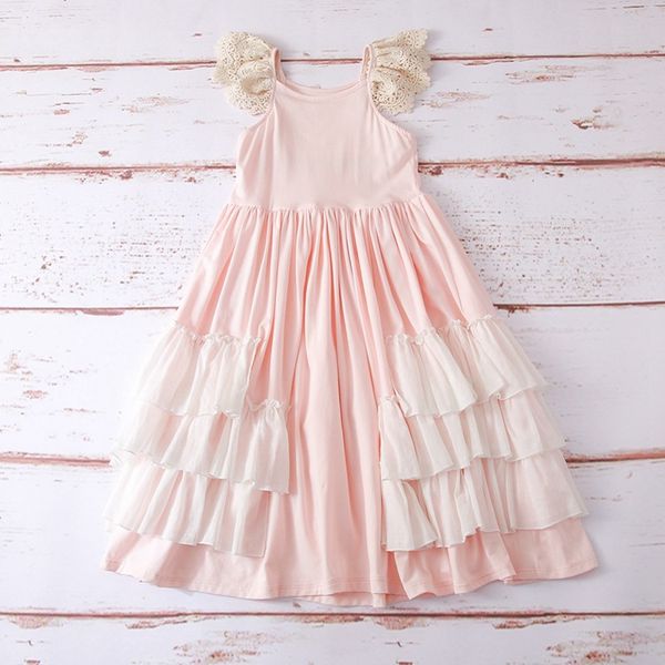 elegant girls dress children lace sleeveless ruffle cotton long maxi dress holiday beach style kids clothes vestido, Red;yellow
elegant girls dress children lace sleeveless ruffle cotton long maxi dress holiday beach style kids clothes vestido, Red;yellow