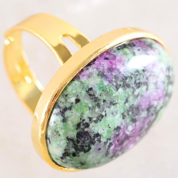 cluster rings ring natural stone oval cab cabochon bead green red zoisite adjustable finger jewelry for women gift z116, Golden;silver
cluster rings ring natural stone oval cab cabochon bead green red zoisite adjustable finger jewelry for women gift z116, Golden;silver
