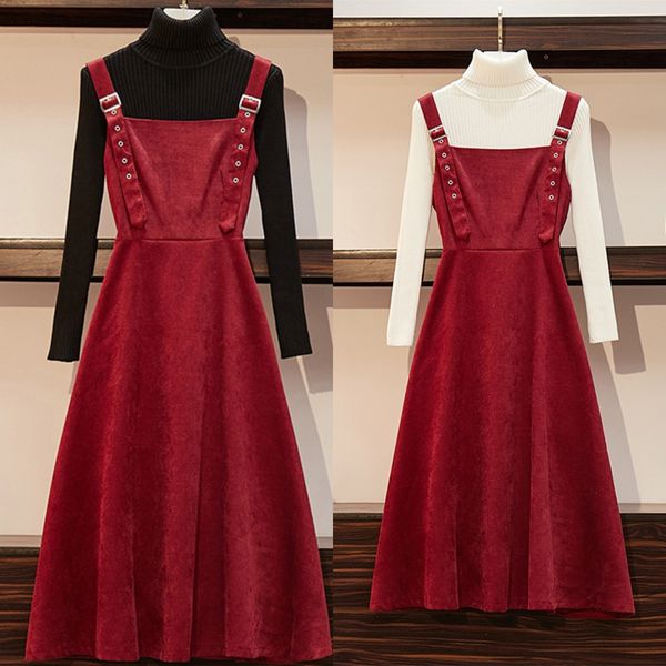 zesoon 2020 autumn new thickened sweater + thickened suspender skirt two-piece suit suspender skirt dress western style age-reducing dress g, Gray
zesoon 2020 autumn new thickened sweater + thickened suspender skirt two-piece suit suspender skirt dress western style age-reducing dress g, Gray