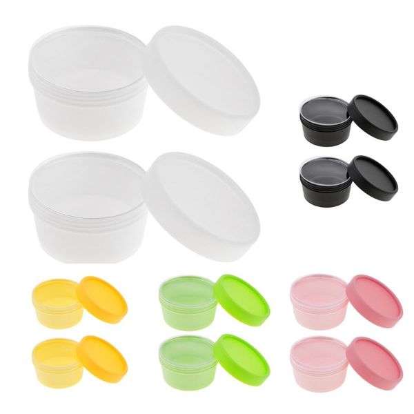 eyebrow tools & stencils 2 pieces 50g/50ml (1.76 oz) plastic empty container jars with lid for beauty makeup products - portable
eyebrow tools & stencils 2 pieces 50g/50ml (1.76 oz) plastic empty container jars with lid for beauty makeup products - portable